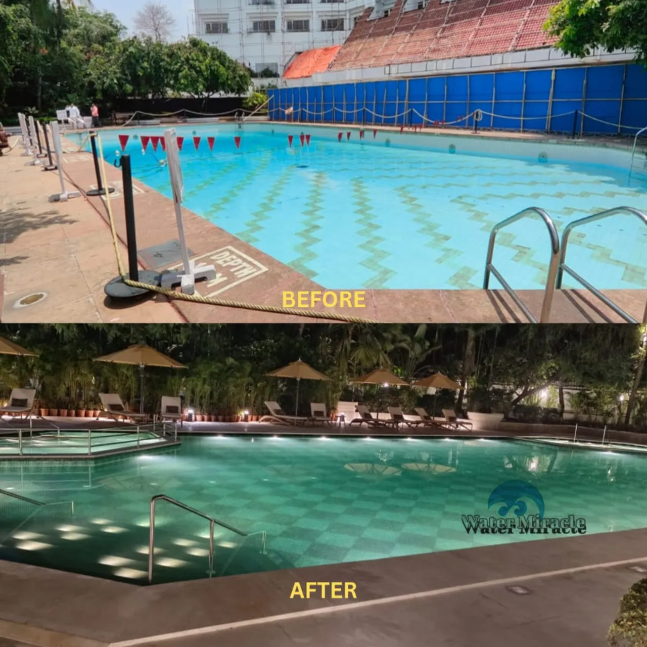 Before After