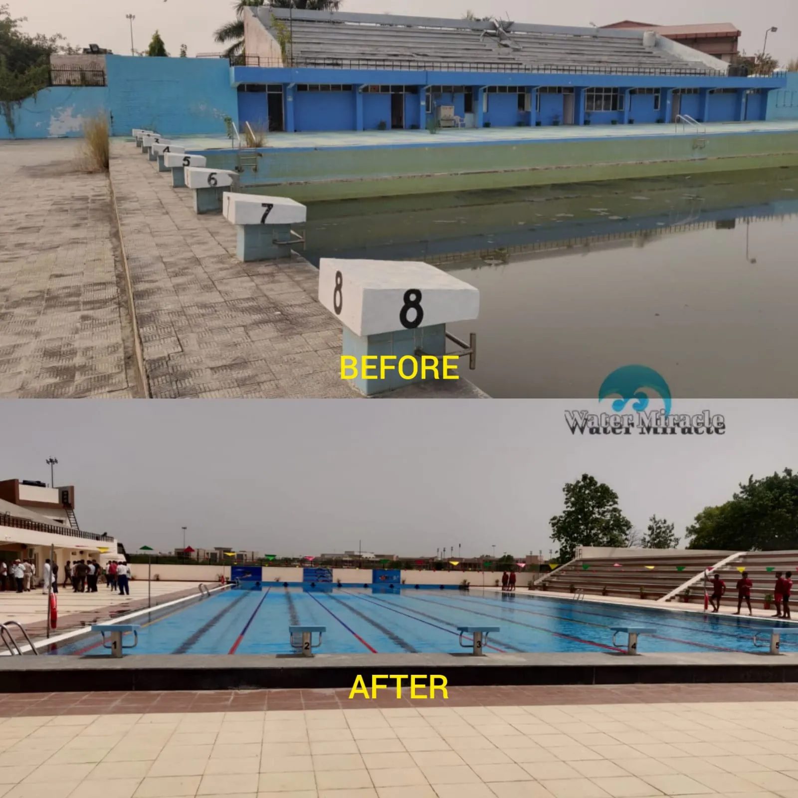 Before After